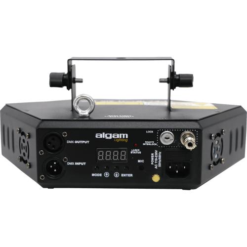 ALGAM SPECTRUMSIX RGB Animatielaser 6 stralen 260mw Laser, Geluidgestuurd, ., Nieuw, Ophalen of Verzenden