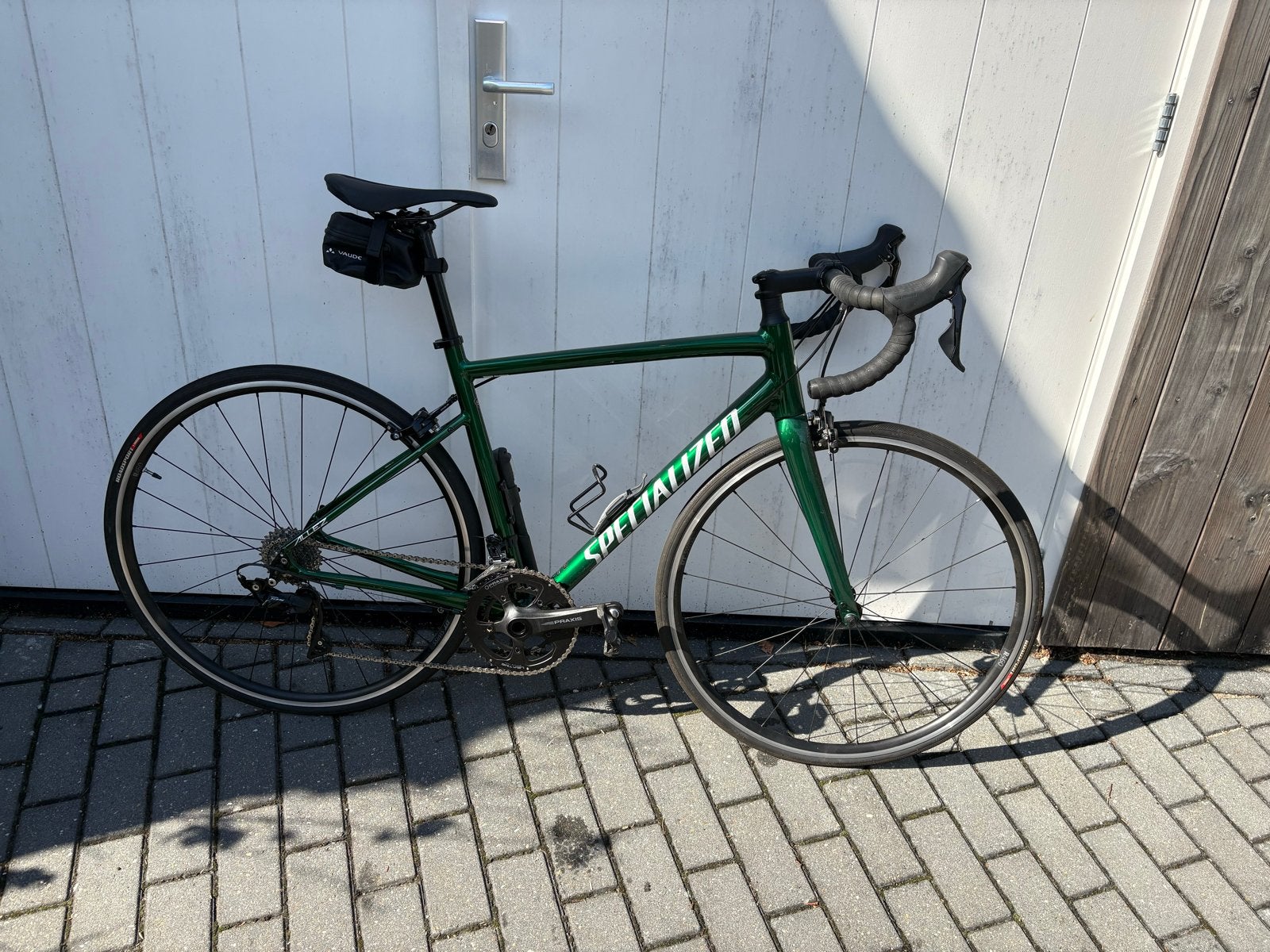 Specialized Allez E5 Elite racefiets frame 54- Groen, 28 inch, Aluminium, Zo goed als nieuw, Meer dan 20 versnellingen
