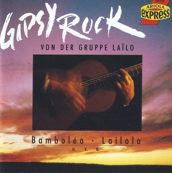 cd van Laïlo – Gipsy Rock, Verzenden, Zo goed als nieuw, Rock