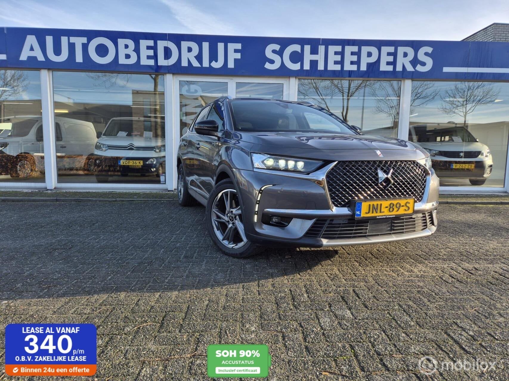 Ds 7 Crossback E-Tense 300 4x4 Rivoli, Auto's, DS, Automaat, Euro 6, 4 cilinders, Met garantie (alle)