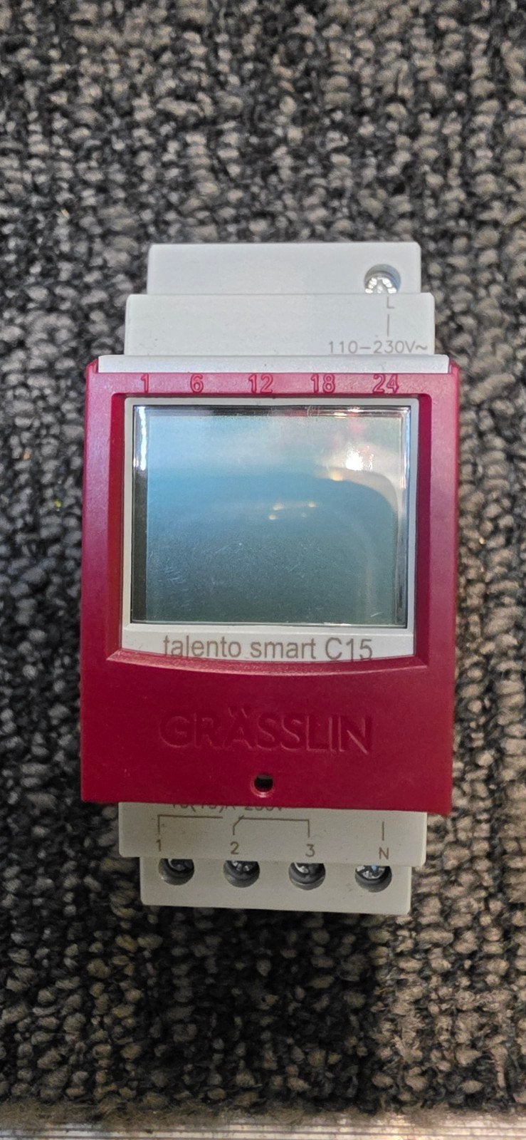 GRASSLIN talento smart C15 digitale schakelklok, Ophalen of Verzenden, Zo goed als nieuw, Overige merken, Schakelaar