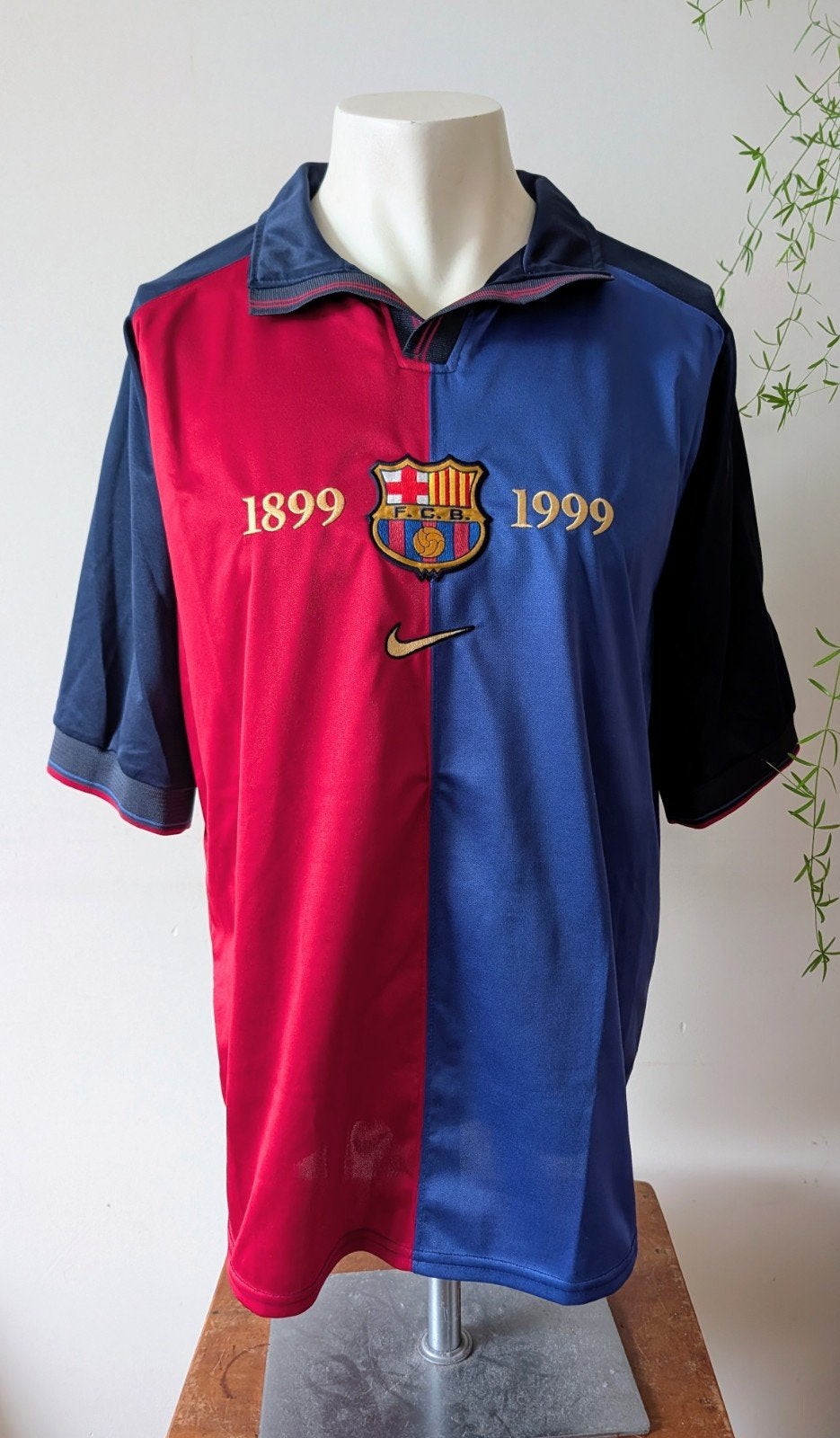 Match shirt Barcelona Nike 99/00 – Jari Litmanen #10 –, Ophalen of Verzenden, Zo goed als nieuw, Buitenlandse clubs, Shirt