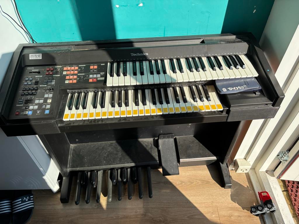 Vintage Technics SX-EX20L Elektronisch Orgel, Muziek en Instrumenten, Orgels, Zo goed als nieuw, Orgel, 2 klavieren, Ophalen