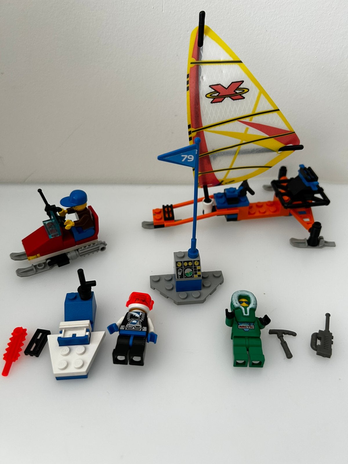 Lego 6579 Ice Surfer 1730 SnowScooter 1731 IcePlanet Scooter, Ophalen of Verzenden, Gebruikt, Meerdere sets