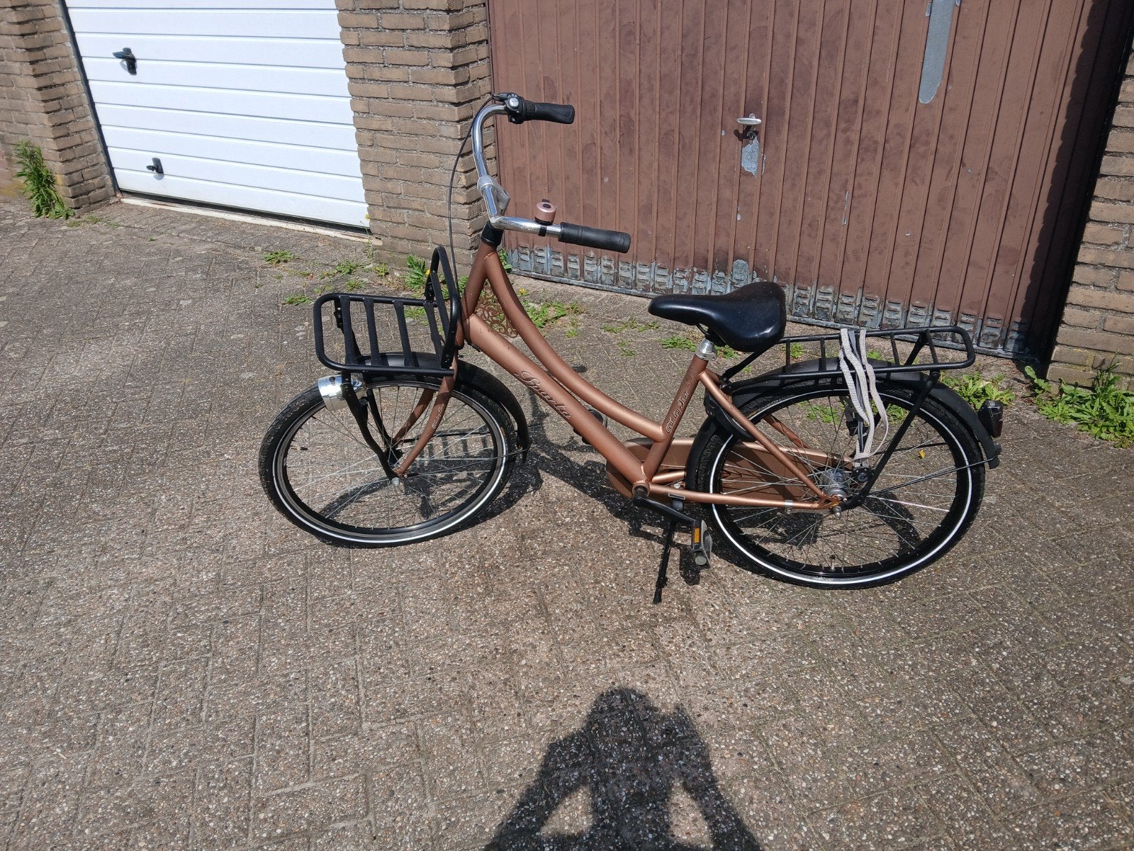 Meisjesfiets 8 jaar, Fietsen en Brommers, Ophalen, Gebruikt