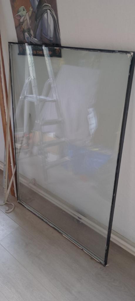 Gratis Dubbelglas, Gevelraam of Ruit, Gebruikt, 120 tot 160 cm, Ophalen of Verzenden