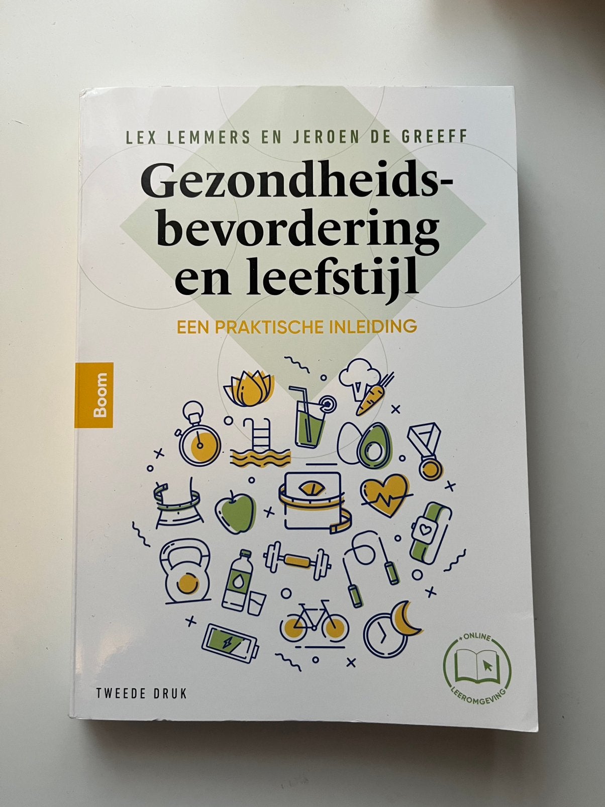 Lex Lemmers - Gezondheidsbevordering en leefstijl, Boeken, Lex Lemmers; Jeroen de Greeff, Ophalen of Verzenden, Zo goed als nieuw