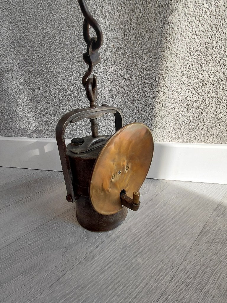 mijnlamp (11), Antiek en Kunst, Ophalen of Verzenden