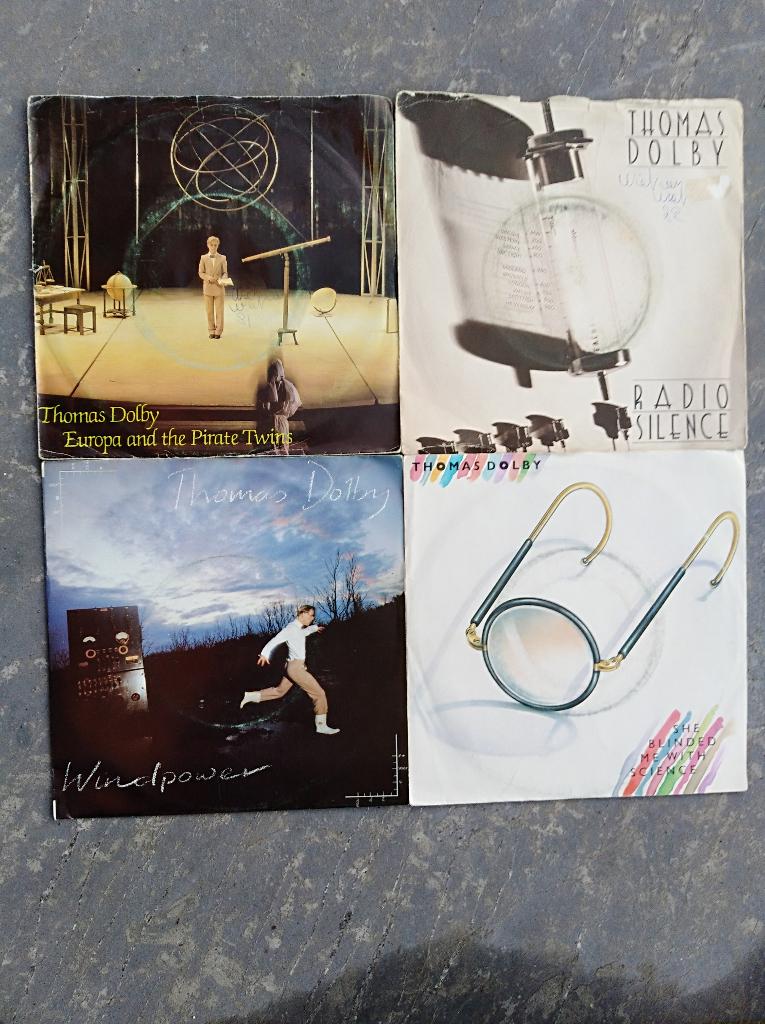 THOMAS DOLBY - PAKKET!, Cd's en Dvd's, Vinyl Singles, Zo goed als nieuw, Single, Pop, 7 inch, Ophalen of Verzenden