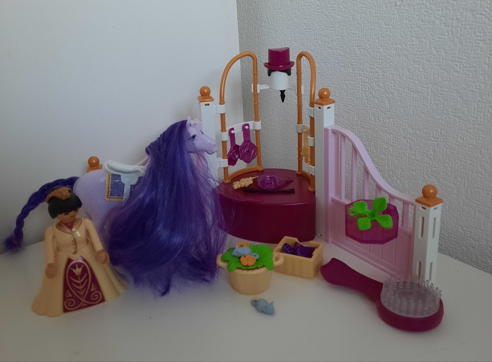 Playmobil 6855 Prinses met Eenhoorn en Verzorgingsset, Ophalen, Gebruikt, Complete set, Overige typen