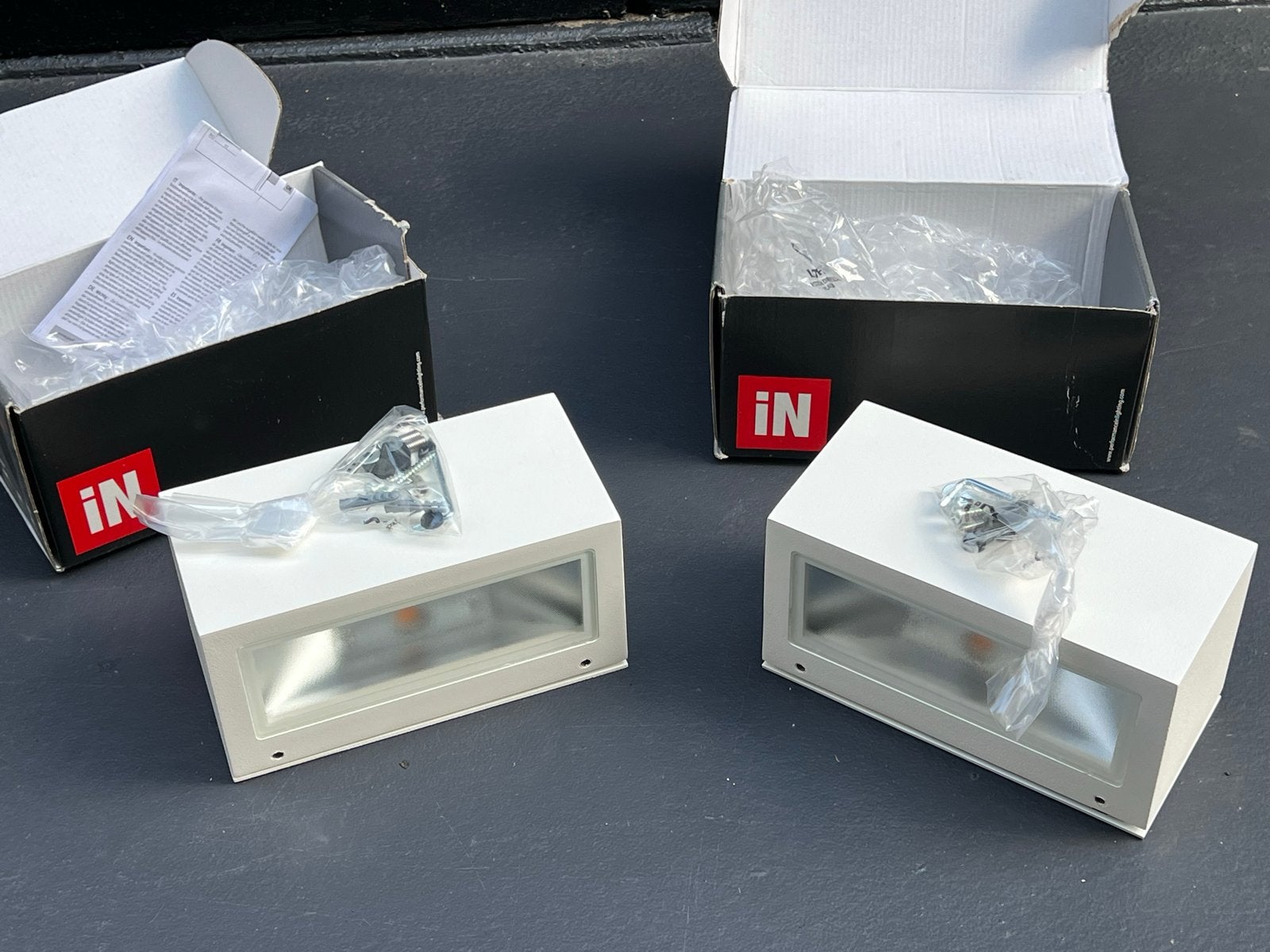 2x Nieuwe Gewiss Quasar 20 Bi LED wandlampen, Led-lamp, Nieuw, Ophalen of Verzenden, Overige merken
