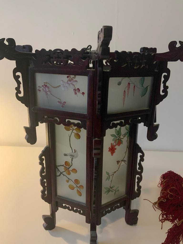 Rozehout lamp, Ophalen