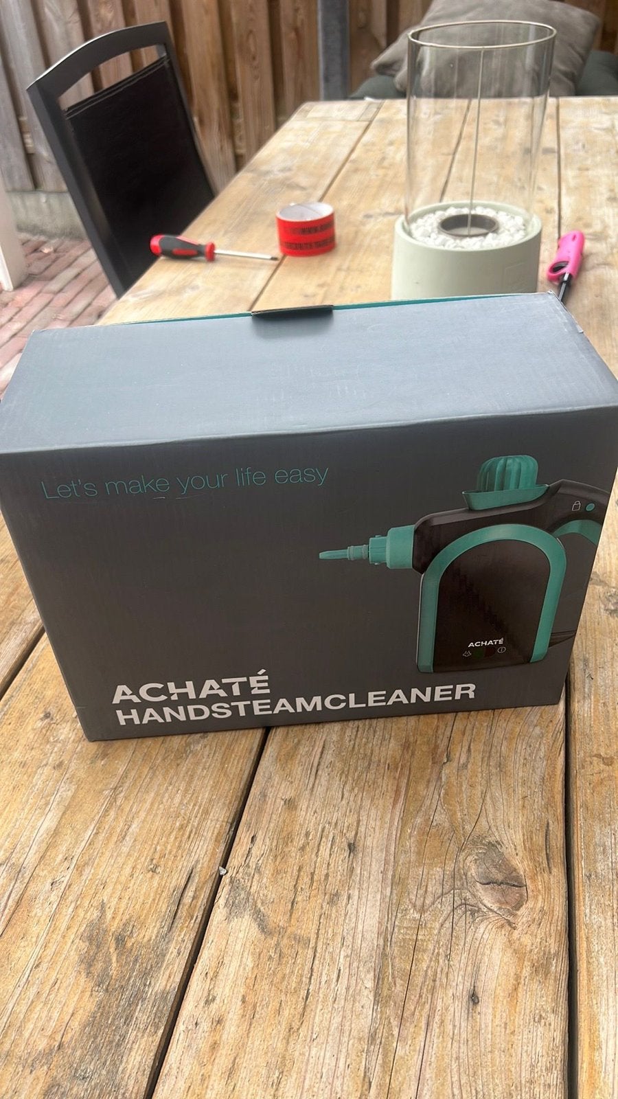 Achaté Handstoomreiniger - zo goed als nieuw, Ophalen, Nieuw