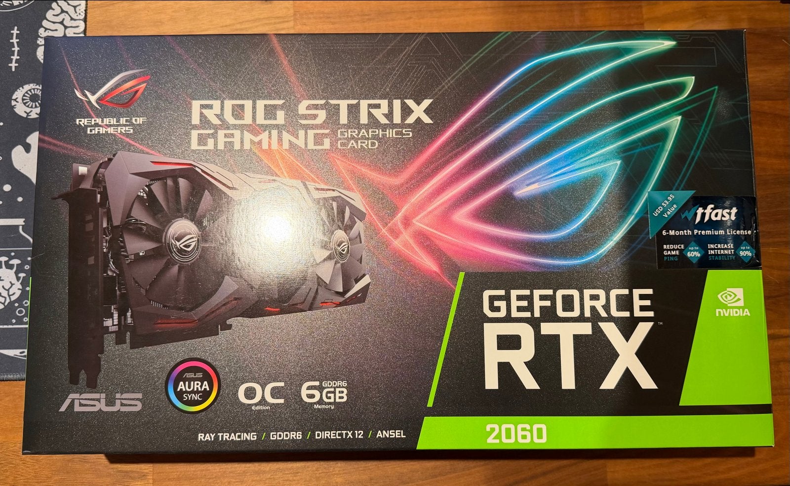 ASUS ROG Strix GeForce RTX 2060 OC Edition 6GB GDDR6, Computers en Software, Videokaarten, PCI-Express 3, Gebruikt, HDMI, GDDR6