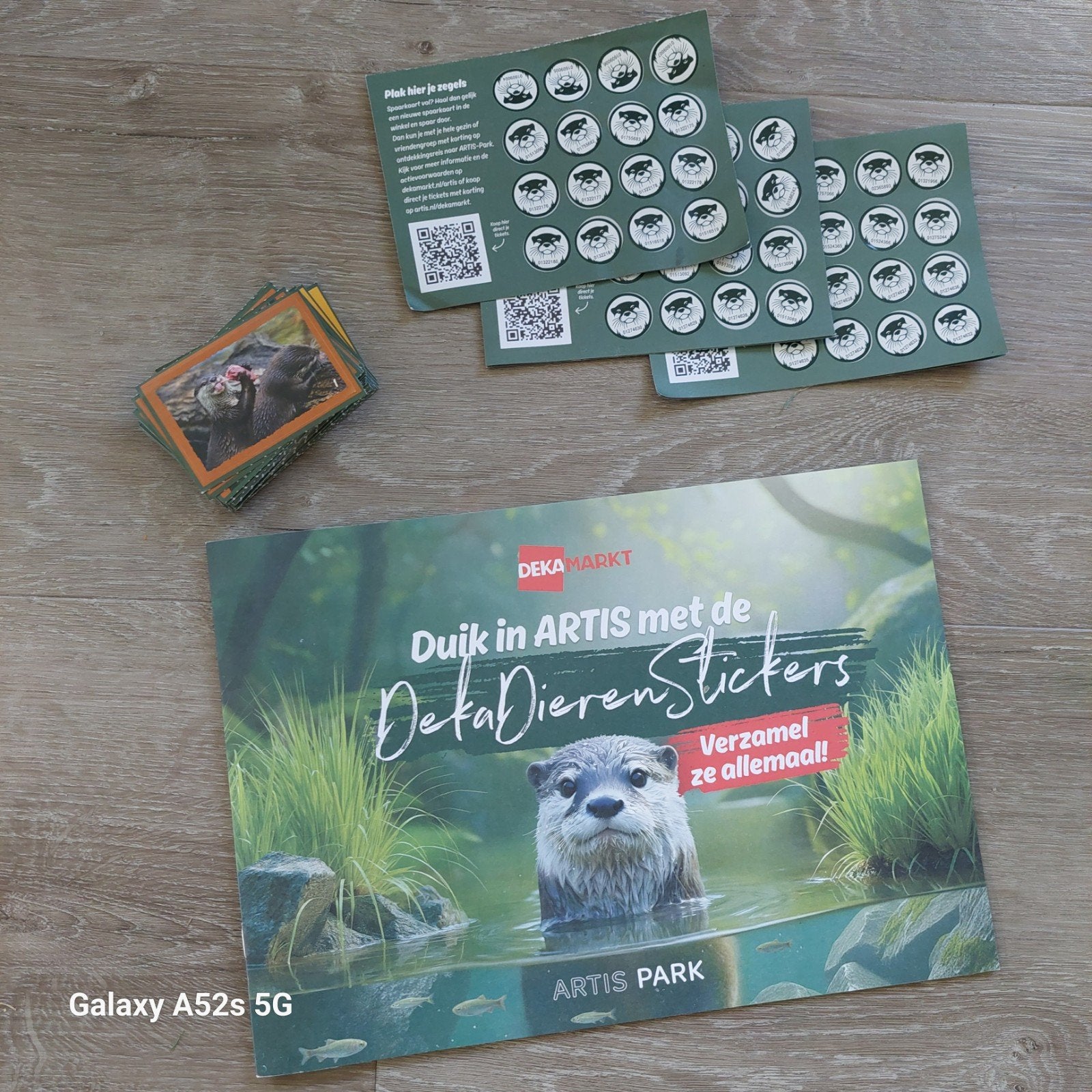 ARTIS Stickerboek, stickers en  3 kortingskaarten, Ophalen, Nieuw, Dier en Natuur