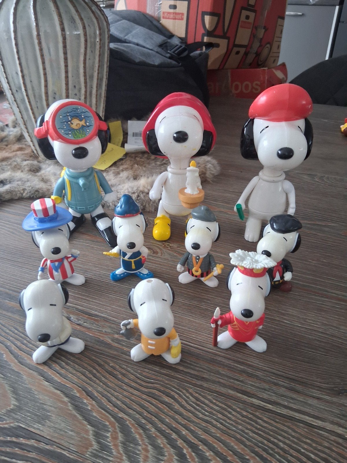 Snoopy beeldjes collectie - diverse uitvoeringen, Ophalen of Verzenden, Gebruikt