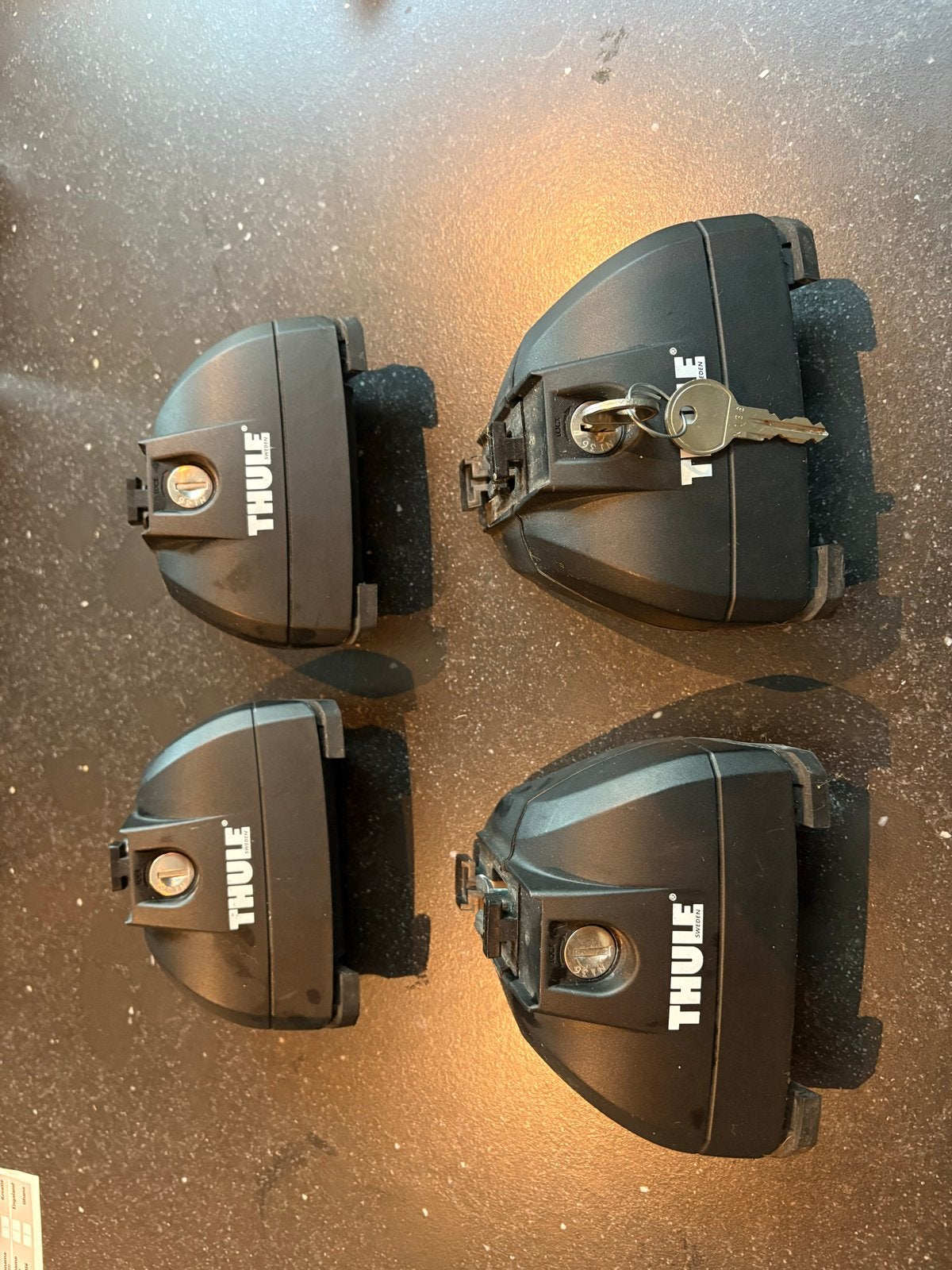 Thule Rapid System 753 met kit 4022 dakdragerset, Auto diversen, Dakdragers, Ophalen of Verzenden, Gebruikt