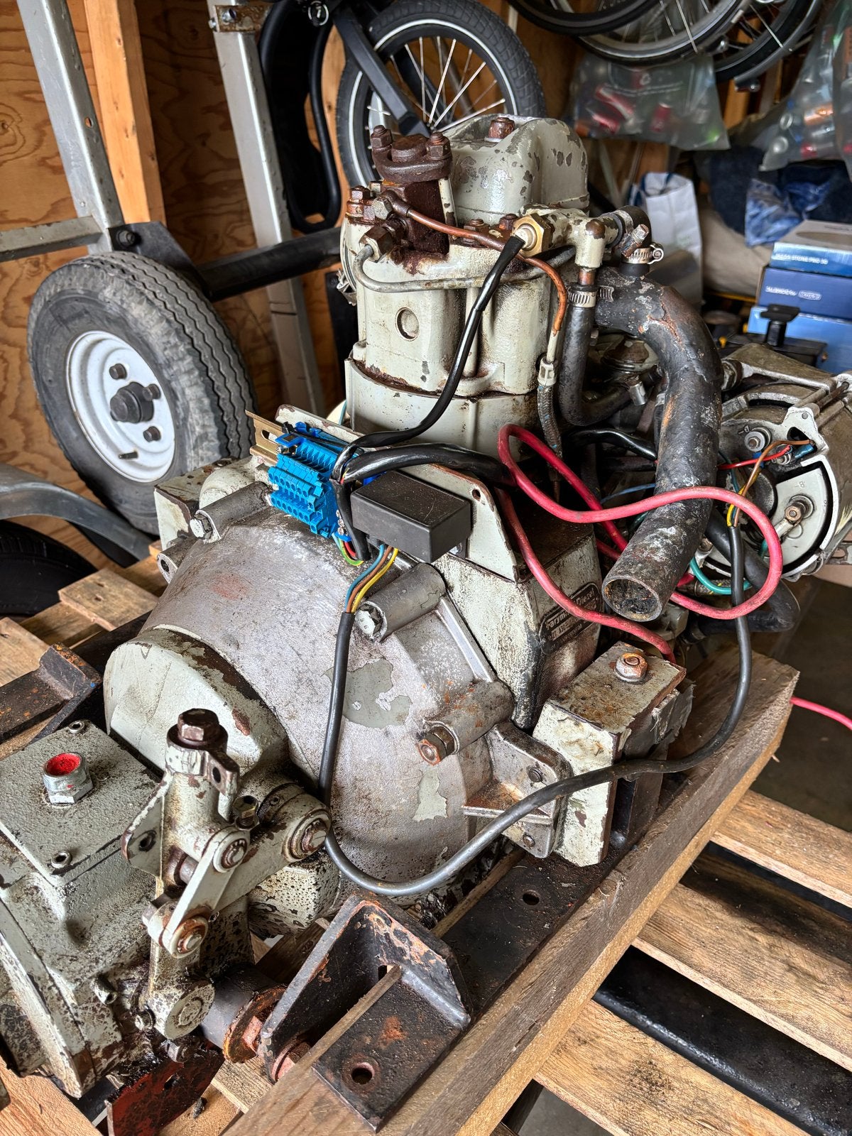 Farymann Diesel A30-0485 Motor - West-Duitse kwaliteit, Ophalen of Verzenden, Gebruikt, Motor en Techniek, Zeilboot of Motorboot