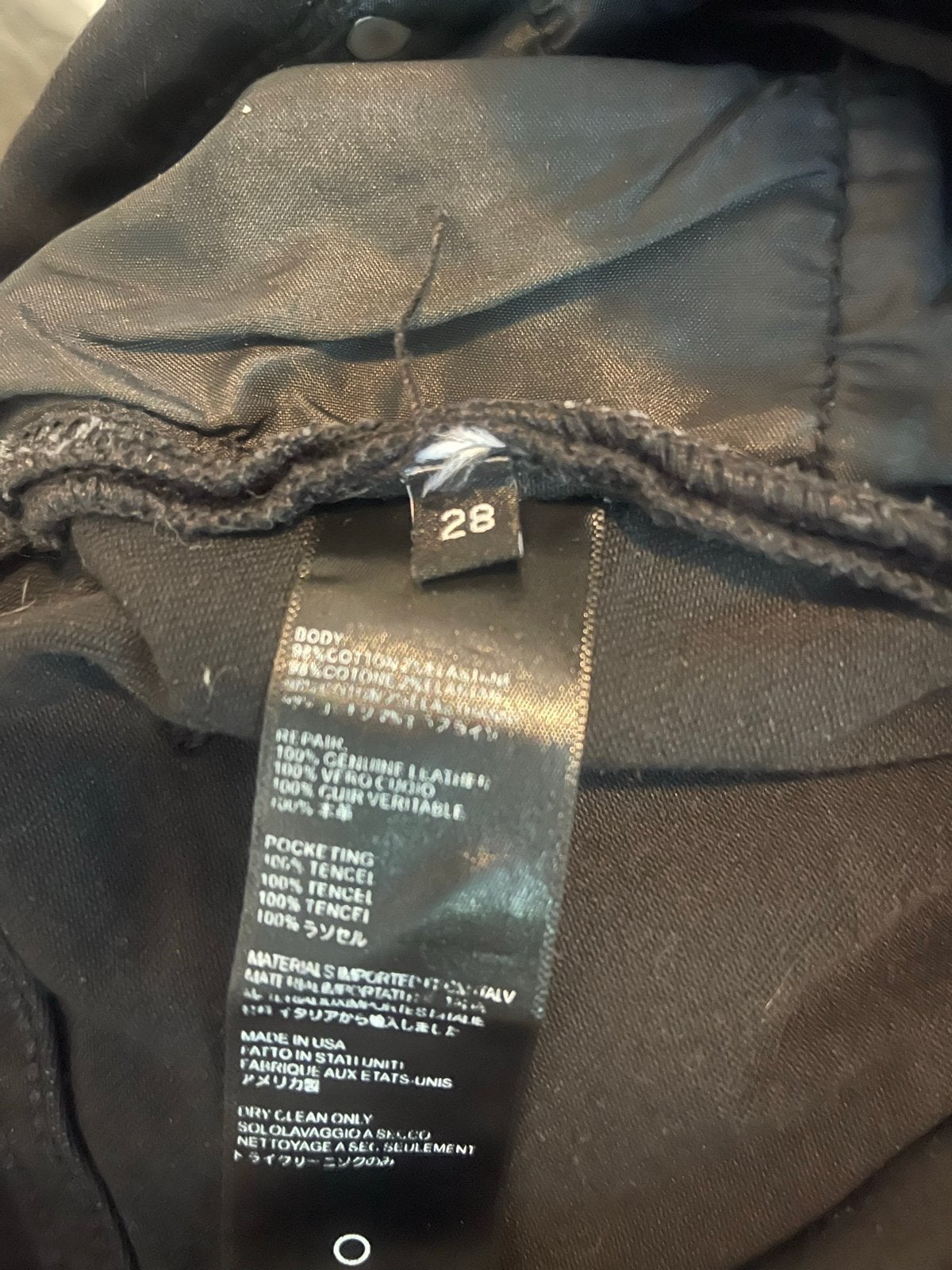 Amiri Jeans Zwart - Maat 28, Kleding | Heren, Spijkerbroeken en Jeans, Gedragen, W32 (confectie 46) of kleiner, Zwart, Ophalen