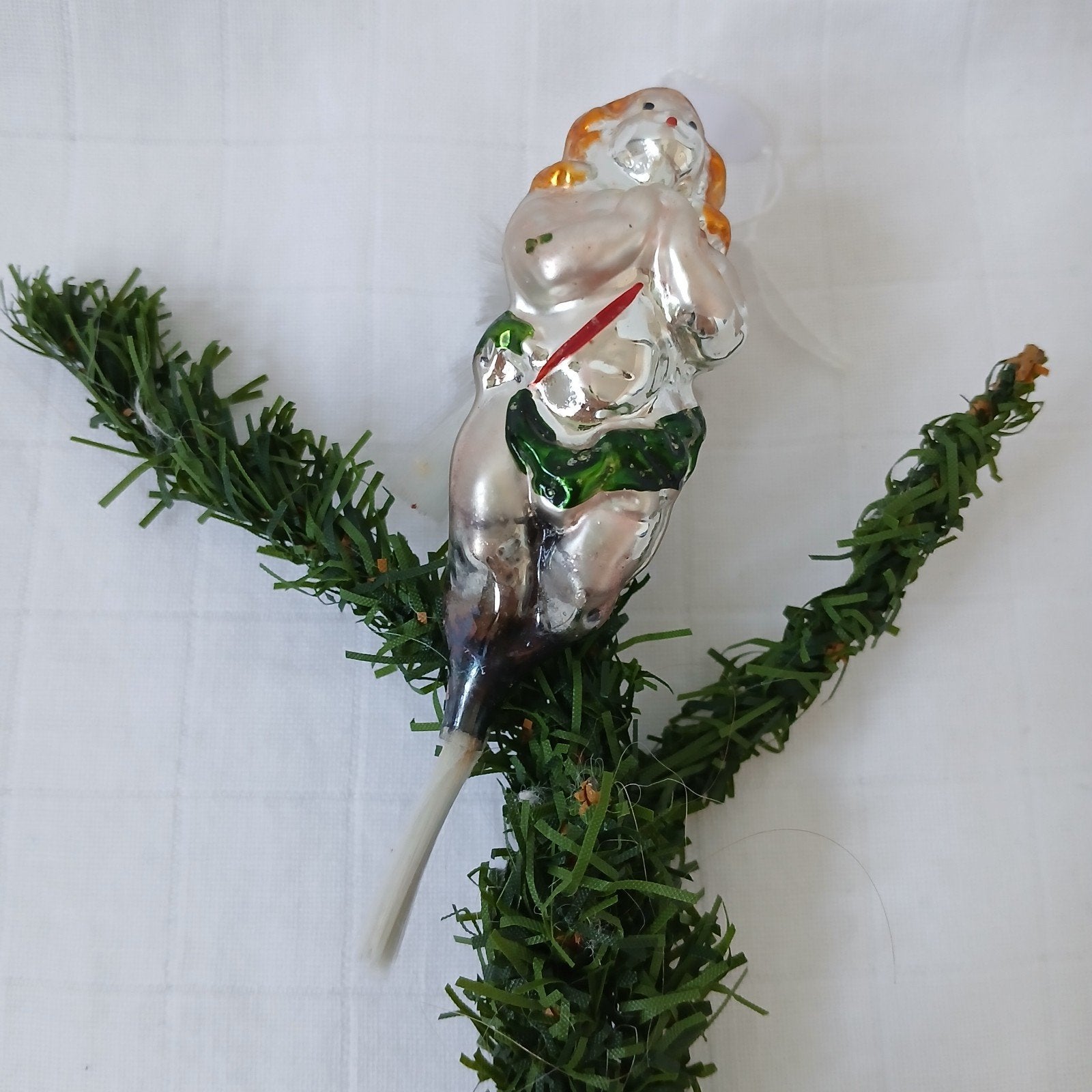 Oude Antieke kerstbal Engel, Diversen, Kerst, Verzenden