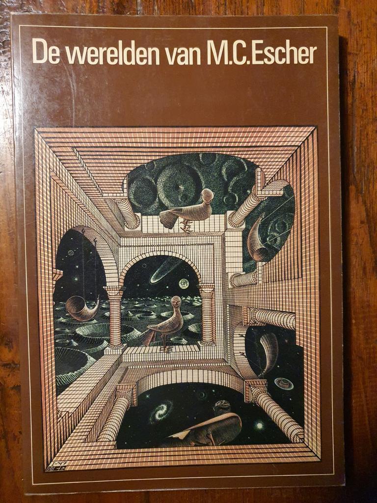 De werelden van M.C. Escher 270 pag met biografie en prenten, Ophalen of Verzenden