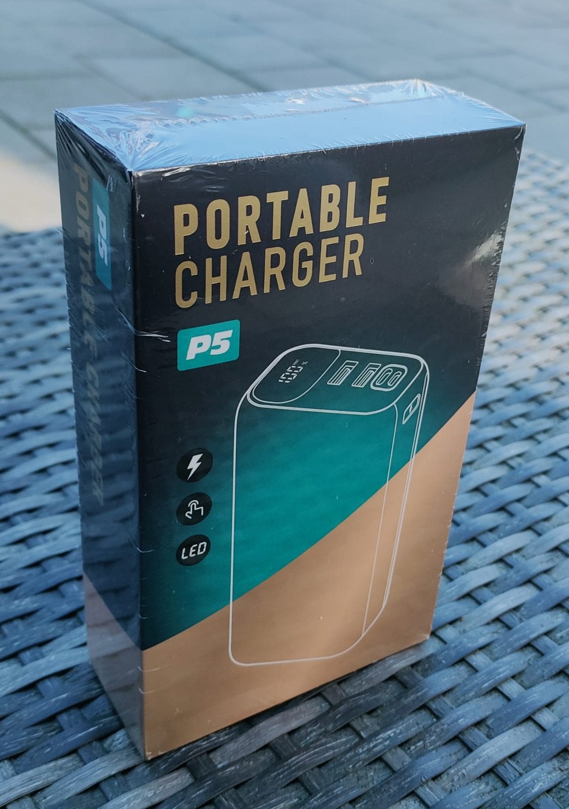 Nieuwe P5 Powerbank 50.000 mAh Snellader 22.5W - 10x laden, Ophalen of Verzenden, Nieuw