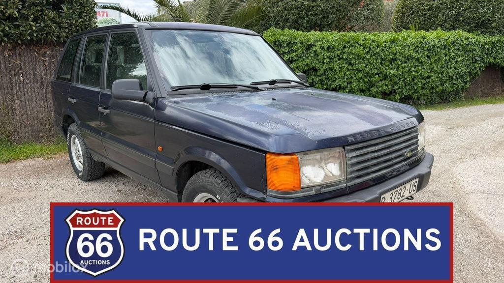 Land Rover Range Rover 2.5 DSE | 1998 | Route 66 Auctions, Auto's, Oldtimers, Land Rover, Overige carrosserieën, Zwart, Bedrijf