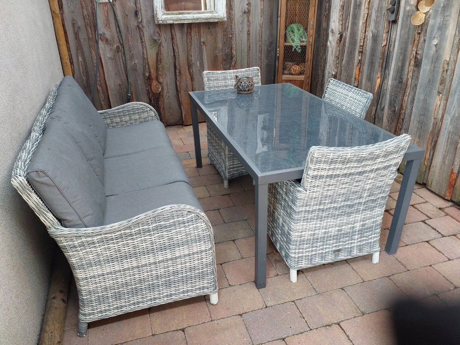 luxe tuinset Bois le duc, Ophalen, Zo goed als nieuw