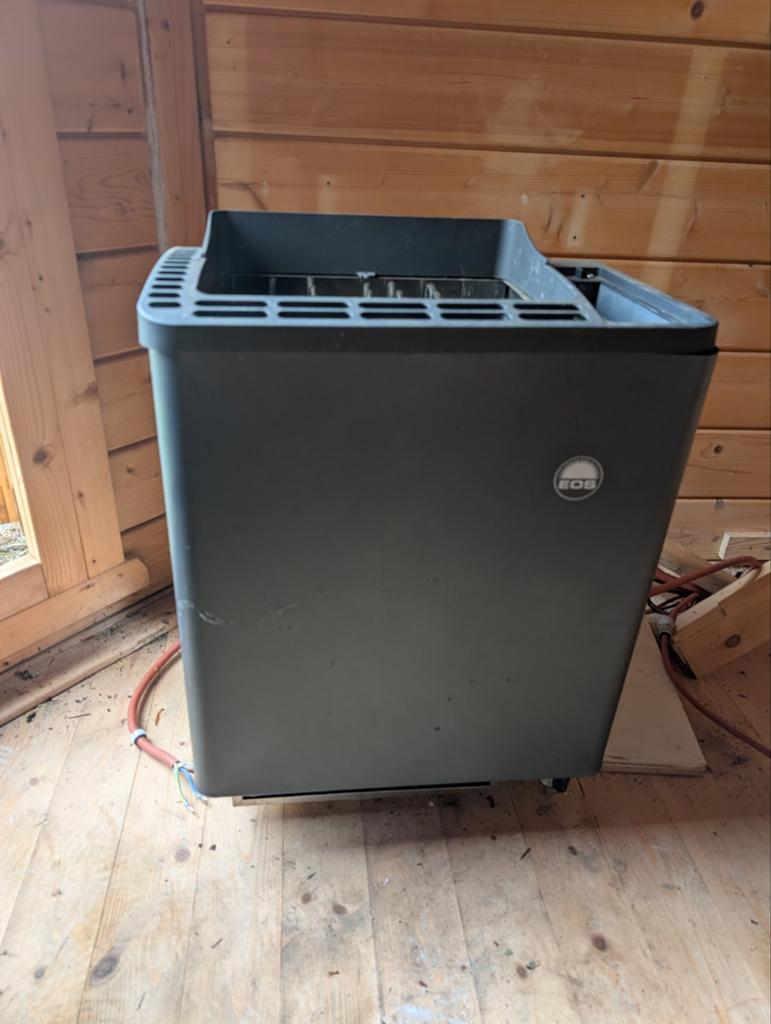 EOS Sauna Kachel - Gebruikt maar functioneel, Sport en Fitness, Sauna, Ophalen, Gebruikt