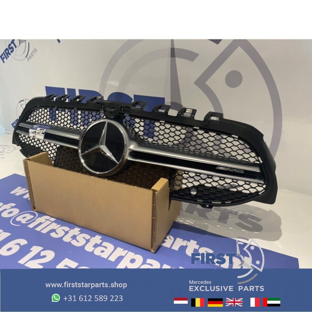 W177 V177 A35 AMG GRIL + STER ORIGINEEL Mercedes A Klasse 35