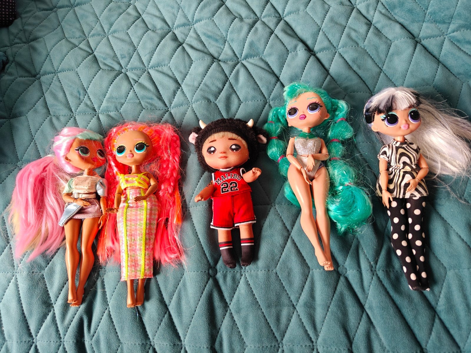LOL Surprise OMG en andere poppen - set van 5, Kinderen en Baby's, Speelgoed | Poppen, Ophalen of Verzenden, Gebruikt, Overige typen