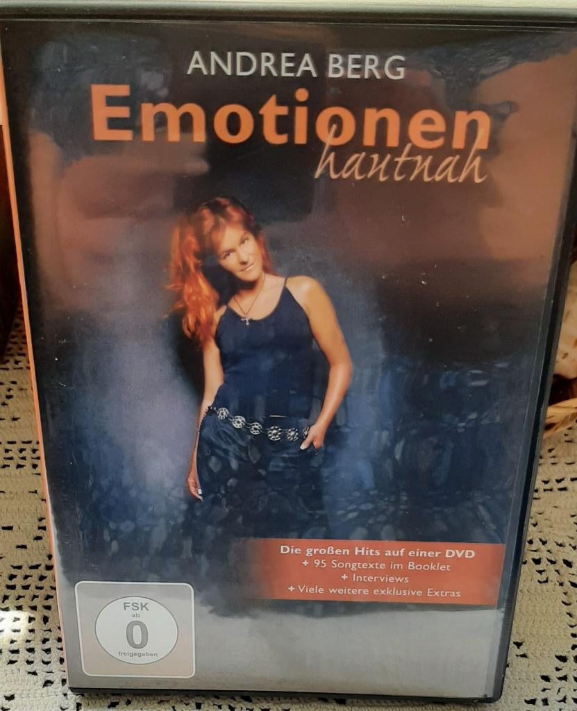 DVD - Andrea Berg - EMOTIONEN - Hautnah, Alle leeftijden, Ophalen of Verzenden, Zo goed als nieuw, Muziek en Concerten
