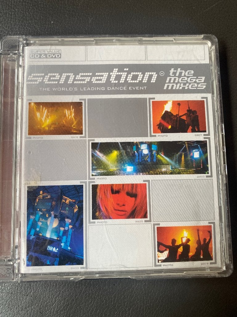 Sensation The Mega Mixes CD & DVD - Dance Event, Dance, Ophalen of Verzenden, Album, Gebruikt