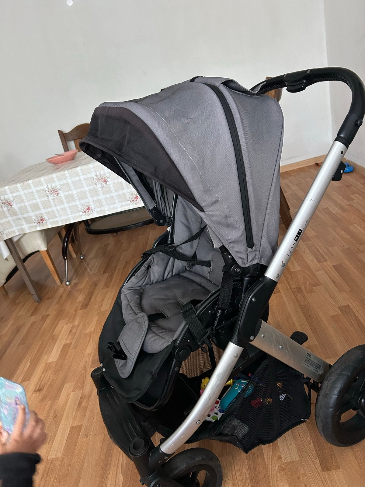 Kinderwagen grijs - Gebruikt
