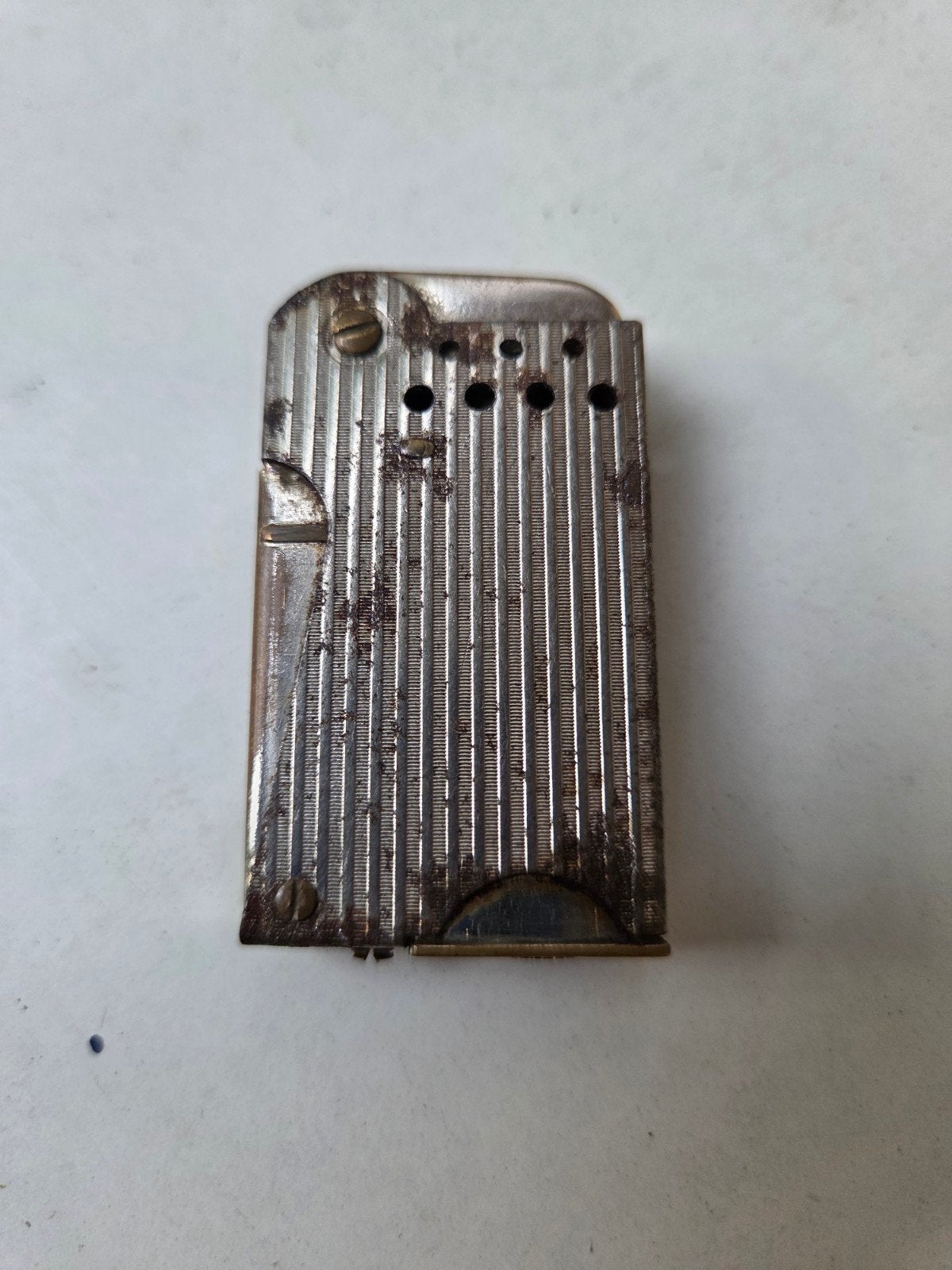 Vintage Depend Pat. Aansteker - Oostenrijk, Ophalen of Verzenden, Gebruikt, Aansteker