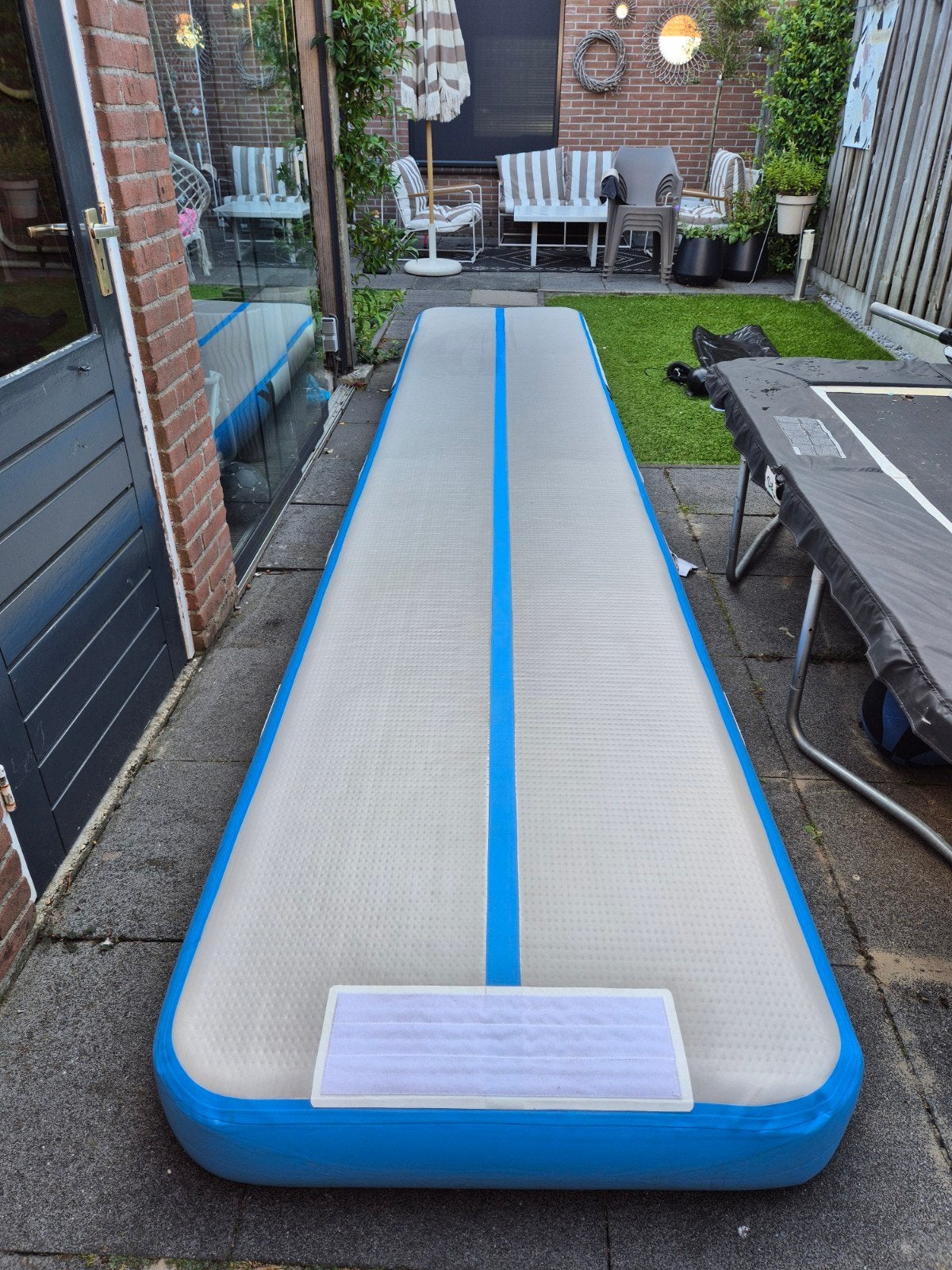 YouAre airtrack 4.0 pro. 5x1 meter bij 20 cm hoog, Sport en Fitness, Kindermaat 122 t/m 140, Ophalen, Zo goed als nieuw, Materiaal