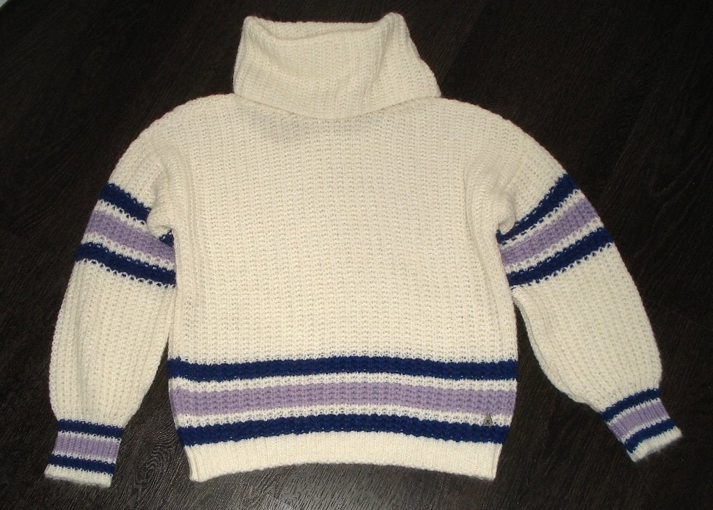 Nieuw: GAASTRA gebreide (met 20% alpaca wol) coltrui maat L, Gaastra, Meerkleurig, Maat 42/44 (L), Nieuw