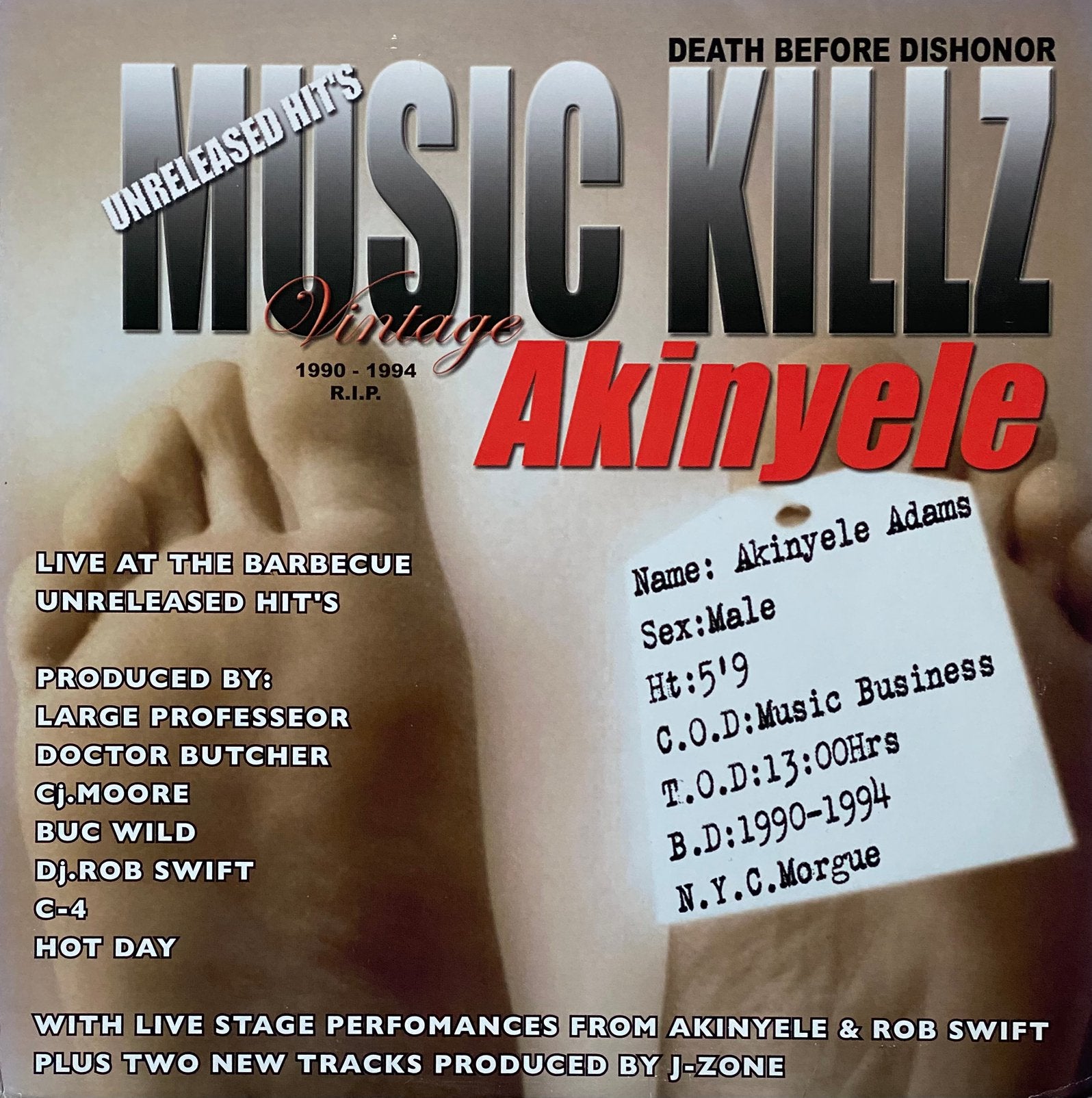 Akinyele ‎- Live At The Barbecue - Unreleased Hit’s (2LP), Complilatie, Ophalen of Verzenden, Dubbel-LP