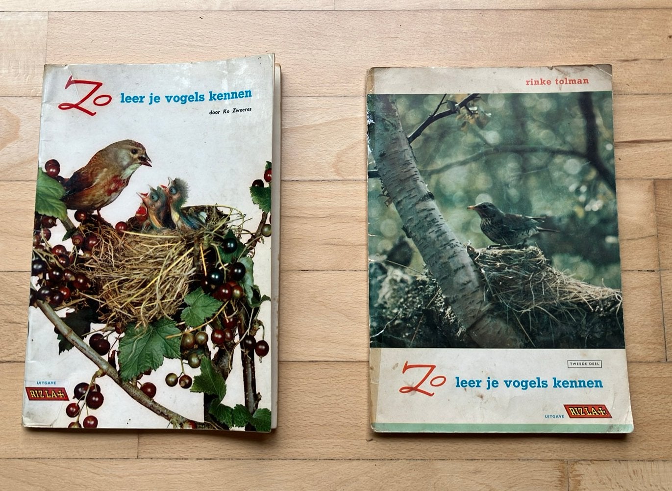 2 vintage vogel boeken, Ophalen of Verzenden, Gebruikt