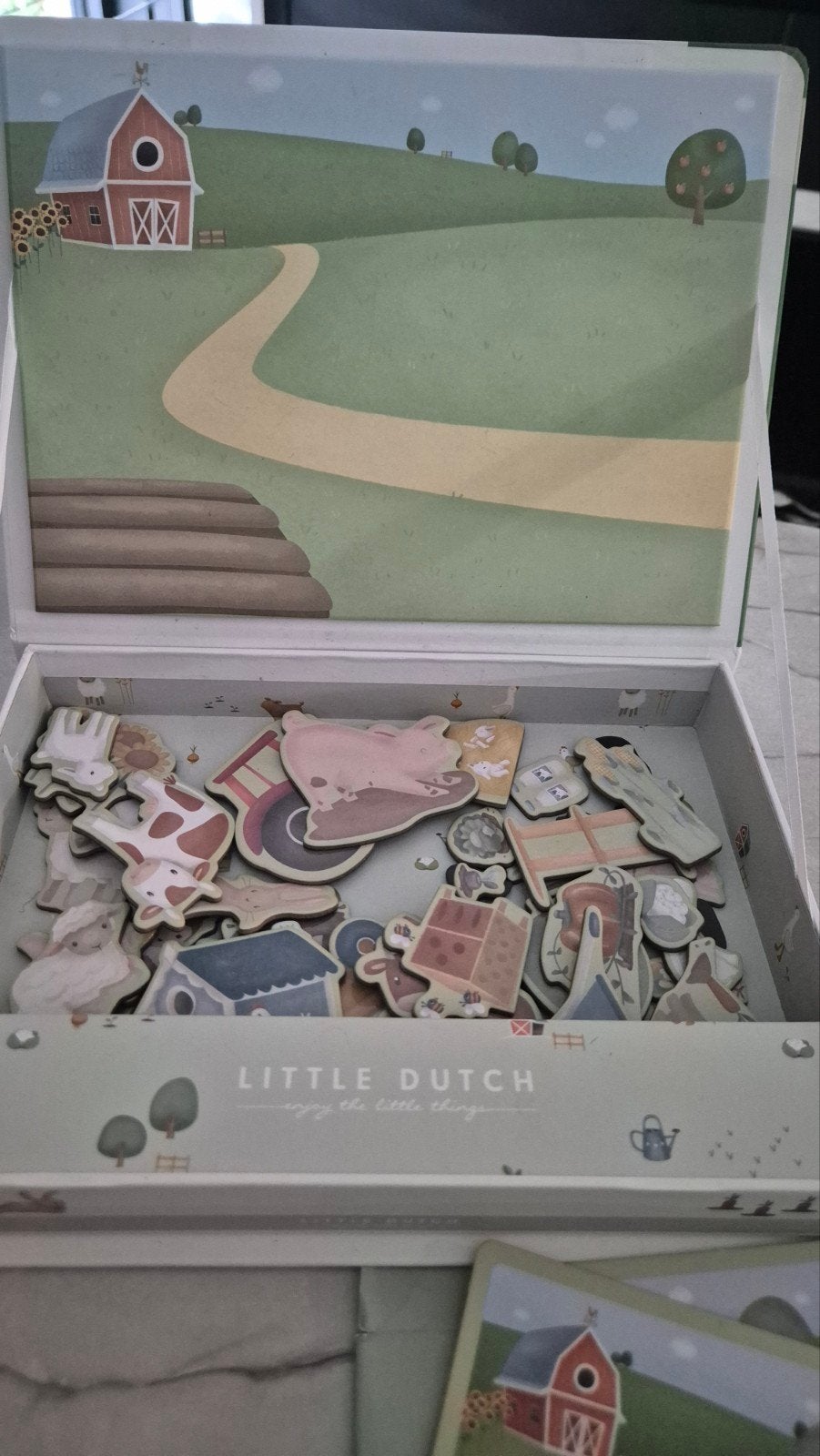 Little Dutch Magneetbord Boerderij, Ophalen of Verzenden, Zo goed als nieuw, Overige typen