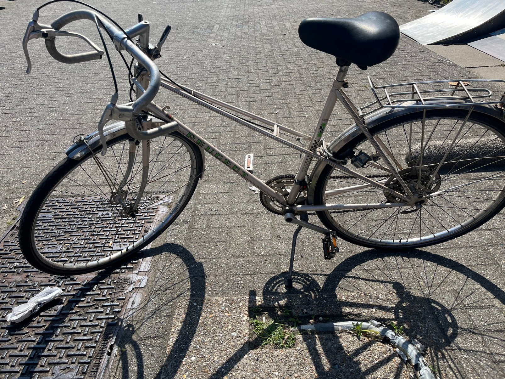 Peugeot Record Du Monde, Fietsen en Brommers, Overige merken, 28 inch, Gebruikt, Velgrem