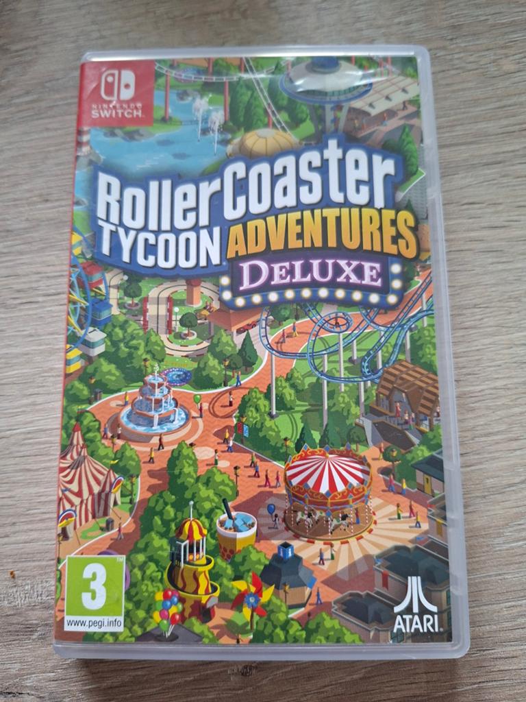 Rollercoaster tycoon adventures Deluxe, Spelcomputers en Games, Games | Nintendo Switch, 1 speler, Ophalen of Verzenden, Zo goed als nieuw
