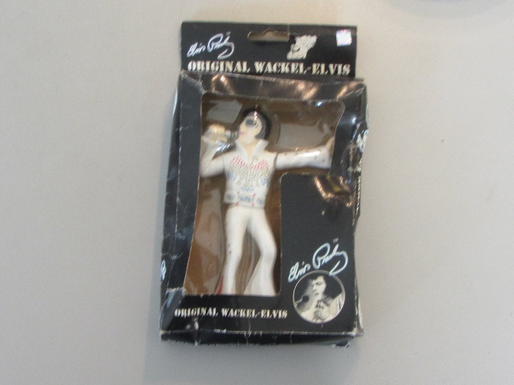 Originele Wackel Elvis met zuignap nieuw, Ophalen of Verzenden, Nieuw in verpakking