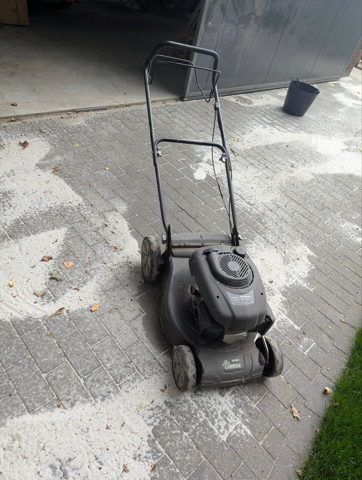 Mr. Gardener HW 46 BA M-2 grasmaaier met Honda motor, Ophalen, Cirkelmaaier, Gebruikt, Mr. Gardener