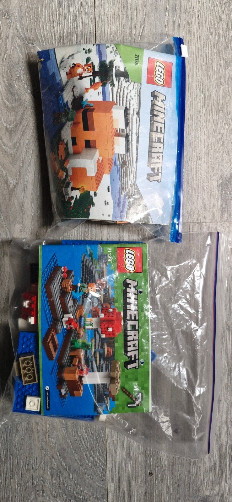Lego minecraft, Ophalen of Verzenden, Zo goed als nieuw, Complete set, Lego