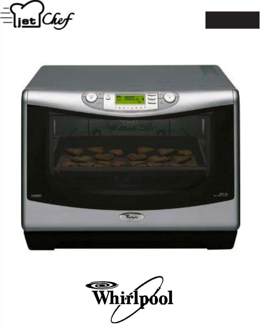 Whirlpool Jet Chef Vrijstaande Combimagnetron, Ophalen, Combimagnetron, Gebruikt, Crisp