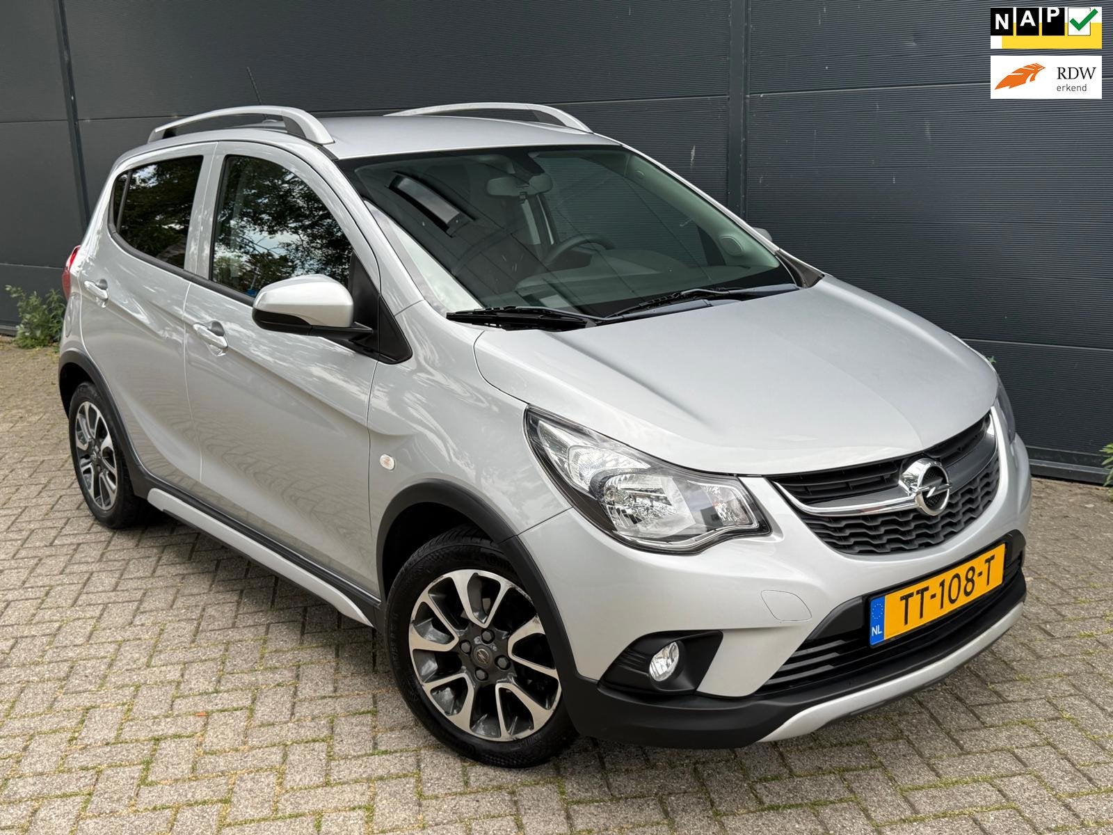 Opel KARL 1.0 Rocks Online Edition/Navi/Carplay/Airco/Cruise, Auto's, Voorwielaandrijving, 839 kg, Gebruikt, Euro 6