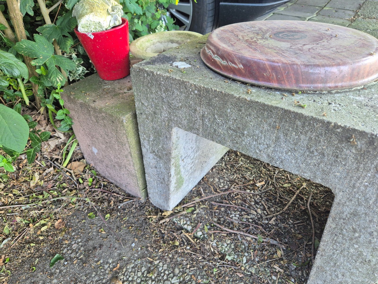 U-elementen beton: 1 stuks (  40x50cm), Ophalen, Gebruikt