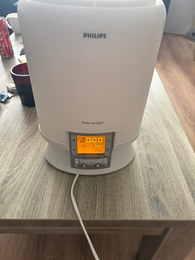 Philips Wake-up Light HF3450 - Wekker met licht en geluid, Ophalen of Verzenden, Gebruikt