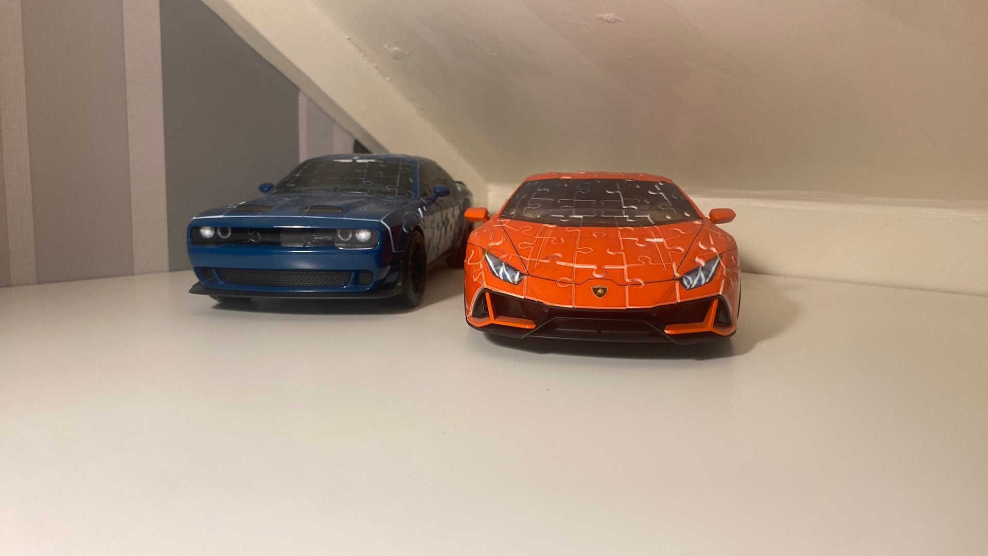 3D puzzel auto’s, Ophalen, Zo goed als nieuw, Overige merken